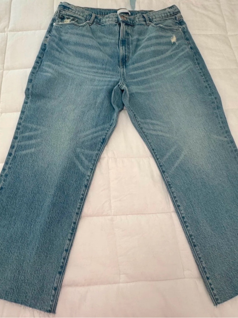 NWT LOFT jeans 34P/18P Straight High Rise Petite